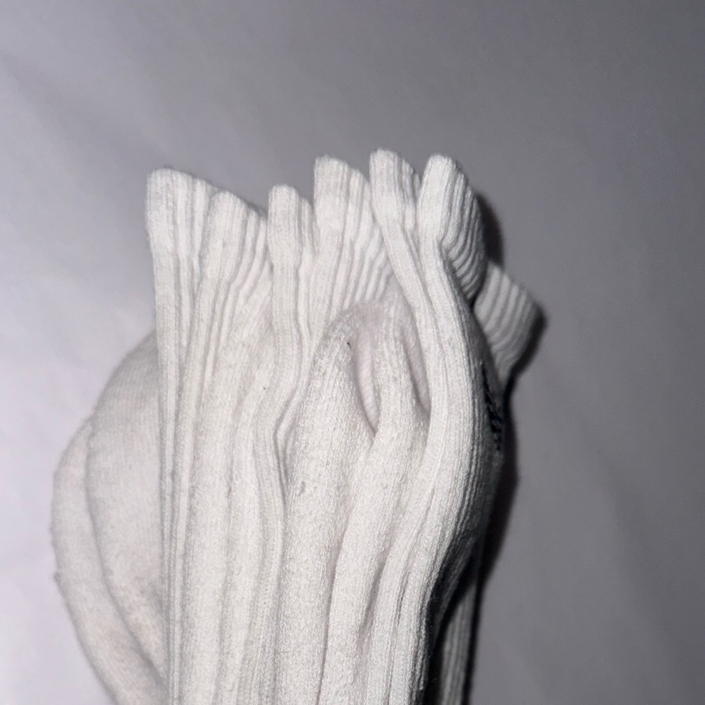 New Emporio Armani White Socks with Black Logo (3 Pack) - Picture 4 of 5